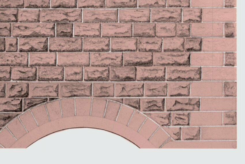D09 Papers - Red Sandstone (Ashlar)