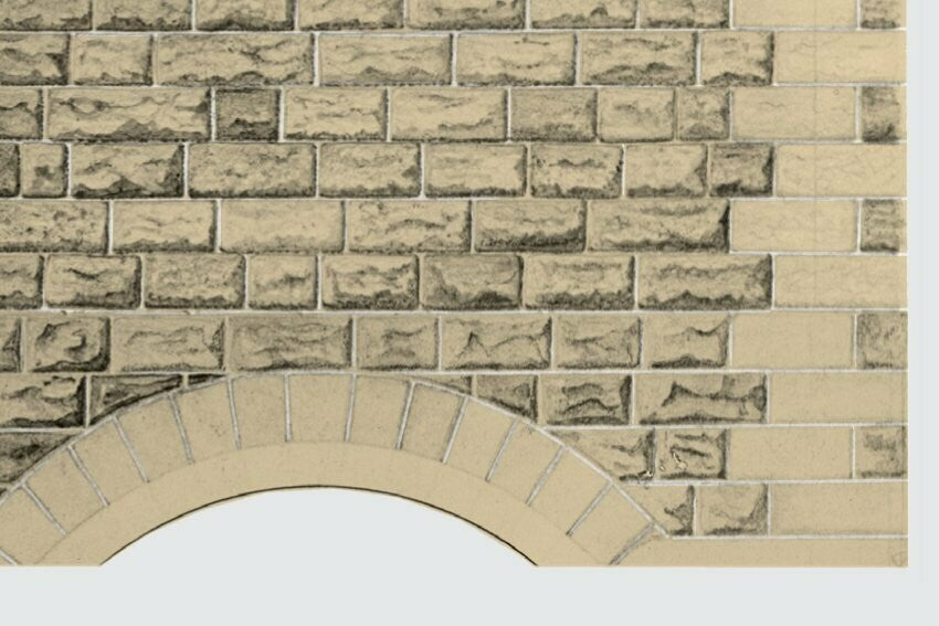 D08 Papers - Grey Sandstone (Ashlar)