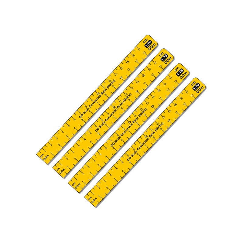 PR-CR-76M - 1:76 / OO Scale Conversion Ruler