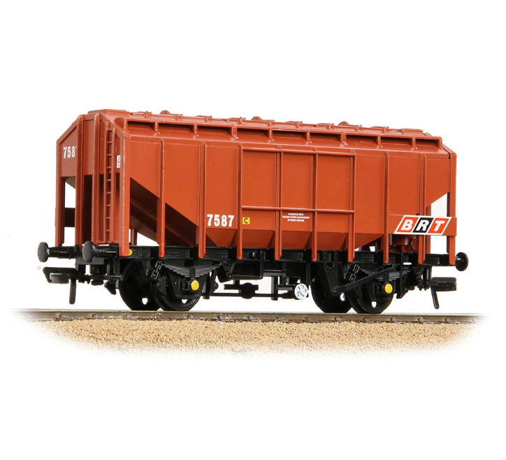 Bachmann 33-131A 35 Ton PAV Bulk Grain Wagon BRT Brown No. 7587