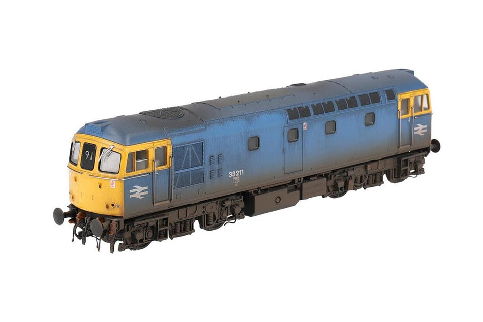3386 Heljan Class 33/2 - 33211, BR Blue Weathered