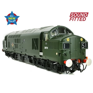 35-302SF Bachmann Class 37/0 D6710 Split Headcode. D6710, Green SOUND FITTED