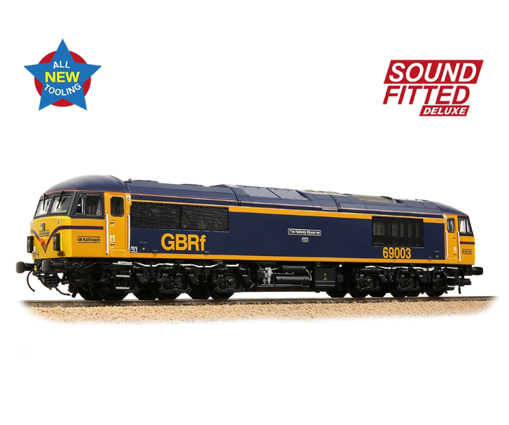 35-778SFX Class 69 69003 'The Railway Observer' GBRf Diesel Locomotive - DCC Sound Deluxe