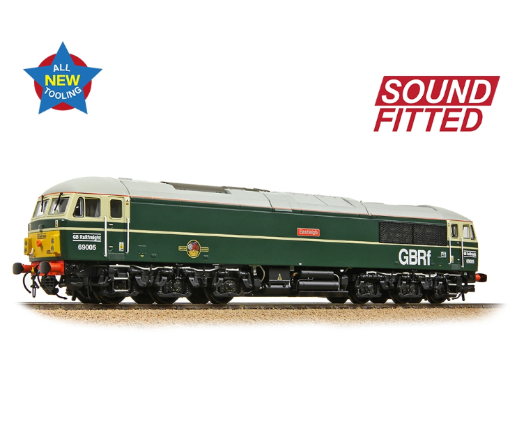 35-780SF Class 69 69005 'Eastleigh' BR Green (Late Crest) (GBRf) Diesel Locomotive - DCC Sound