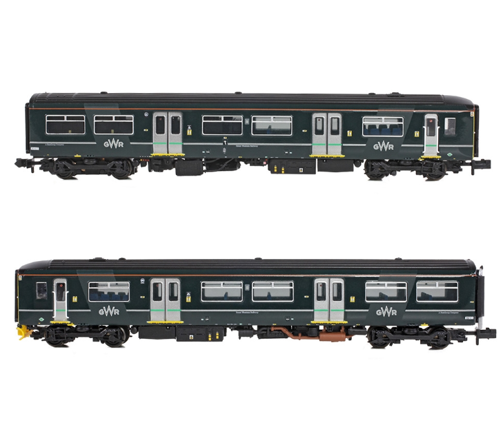 371-337 Class 150/2 2-Car DMU 150232 GWR Green (FirstGroup)