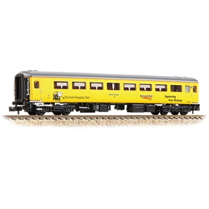 374-740 BR Mk2F TSO Tourist Second Open Network Rail Yellow