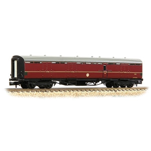 374-862 LNER Thompson Full Brake BR Maroon