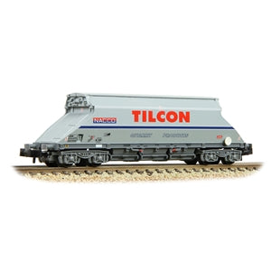 Graham Farish 377-104 - JGA Bogie Hopper with Hopper Cover 'Tilcon' Grey