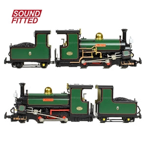 391-136SF Bachmann  Mainline Hunslet 2-4-STT Blanche Festiniog Green Sound Fitted