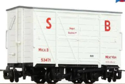 Bachmann 393-127 - RNAD Van Statfold Barn Railway - White 'Mica B'