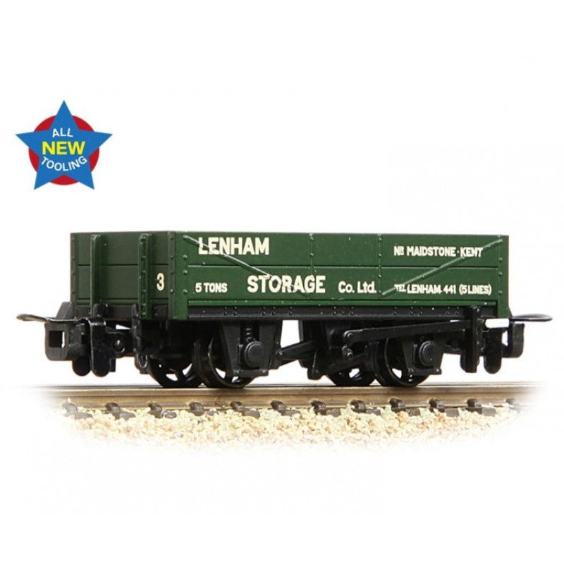 Bachmann 393-153 RNAD Rebuilt Open Wagon 'Lenham Storage' Green