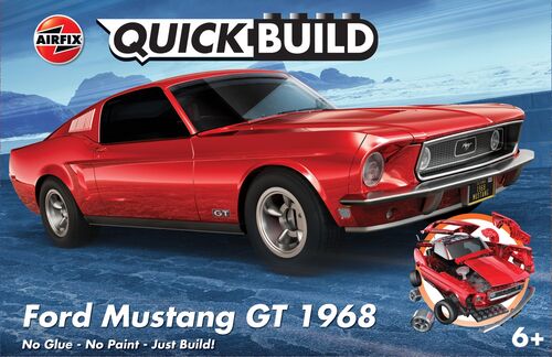 J6035 QUICKBUILD Ford Mustang GT 1968