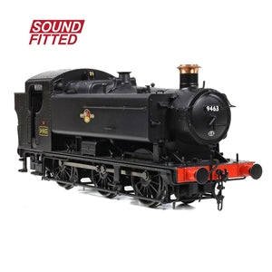 35-027ASF BR Class 94xx Pannier Tank 9463 Black Late Crest