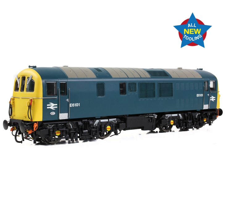 E82006 Class 74 Electro-Diesel E6101 BR Blue Electric Locomotive