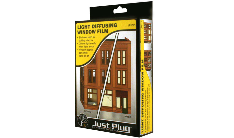 JP5715 Just Plug - Light Diffusing Window Film