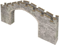 Metcalfe PO296 Castle Wall Bridge OO/HO