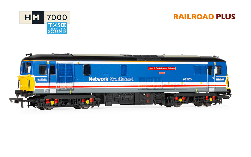 R30432TXS - Hornby Railroad Plus Class 73/1 - 73128 NSE Kent & East Sussex Railway