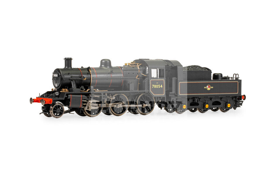 R3981 - Hornby BR Standard 2MT 2-6-0 78054 Lined Black Late Crest