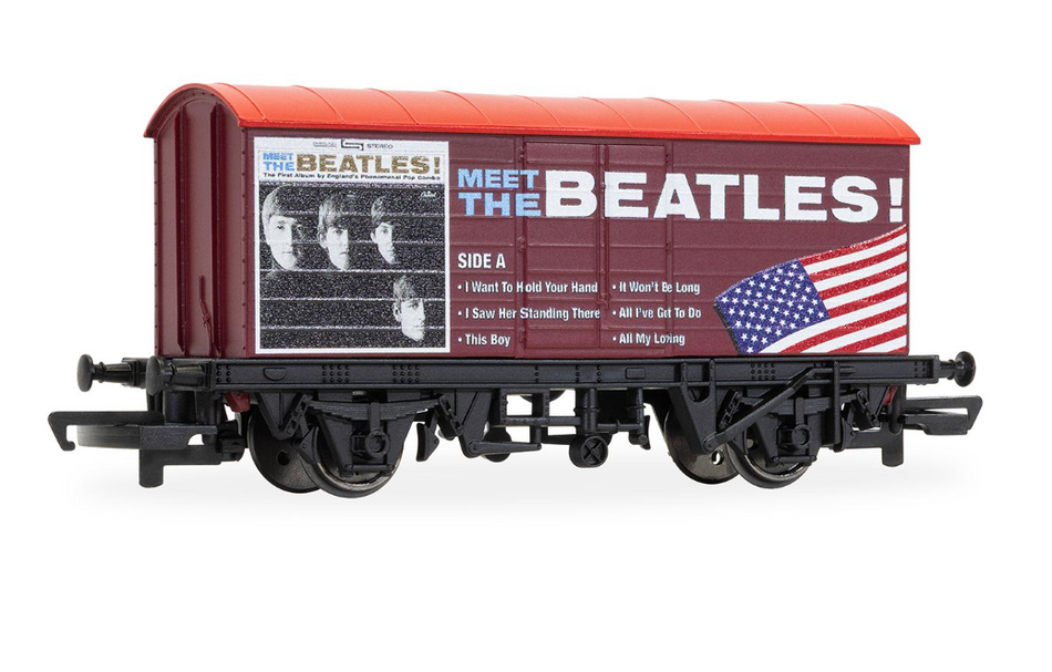 Hornby R60300 Meet The Beatles 'Please Please Me' US and UK Album Covers Wagon