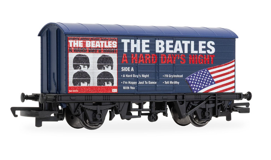 Hornby R60302 The Beatles 'Hard Days Night' US and UK Album Covers Wagon