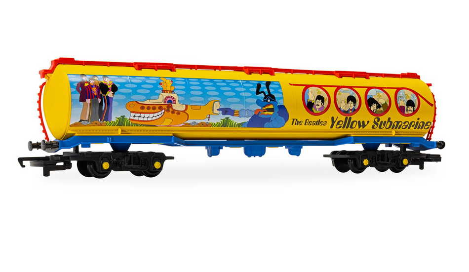 Hornby R60314 The Beatles Yellow Submarine 100T Tanker Wagon
