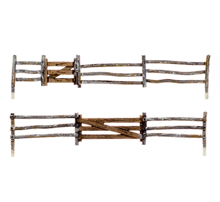 A2981 HO Split Rail Fence