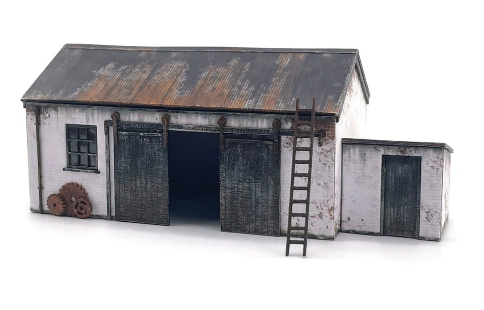 KX054 OO/HO Tony's Cart Shed Model Kit