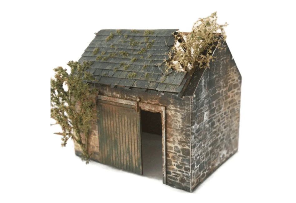 KX057 OO/HO Derelict Barn Model Kit