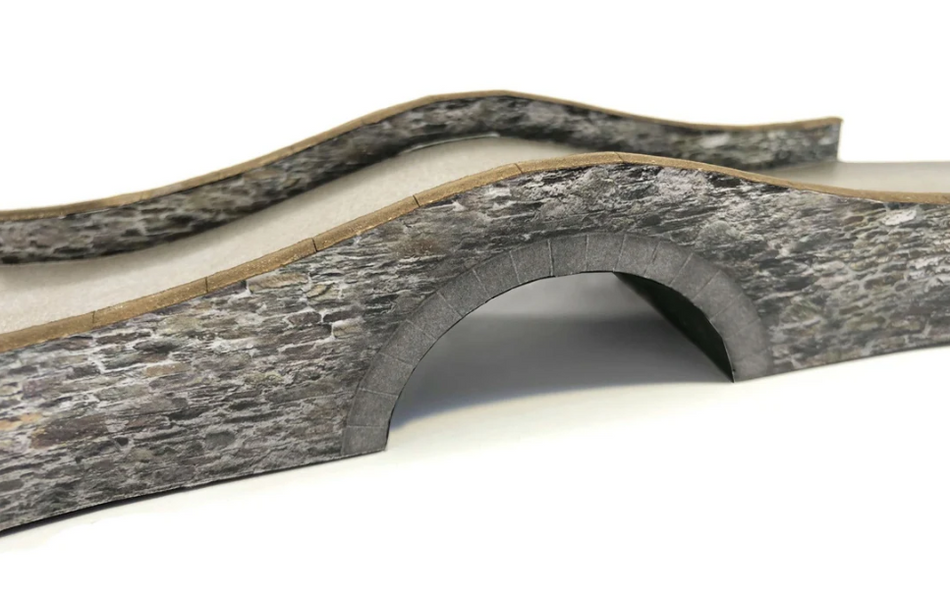 KX059 OO/HO Humpback Bridge Model Kit