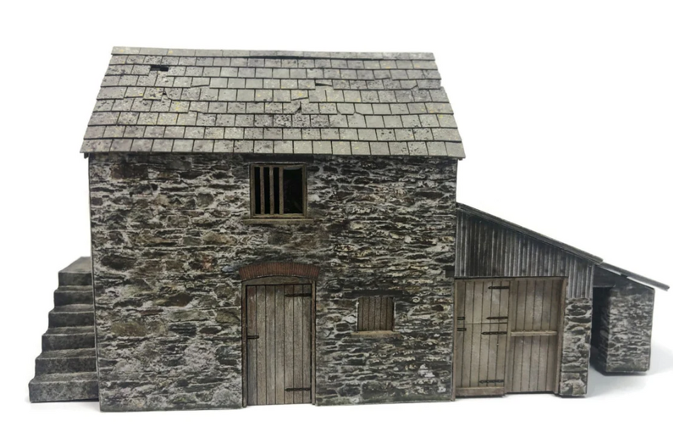 KX084 OO/HO Polsue Barn Model Kit
