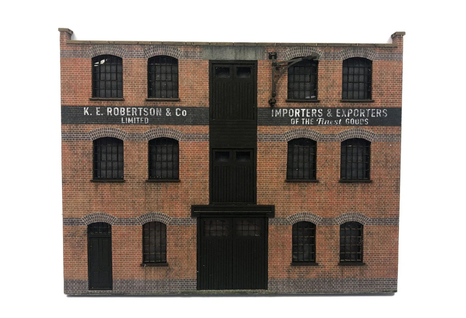 KX091 OO Ultra-Low Relief Bonded Warehouse Model Kit