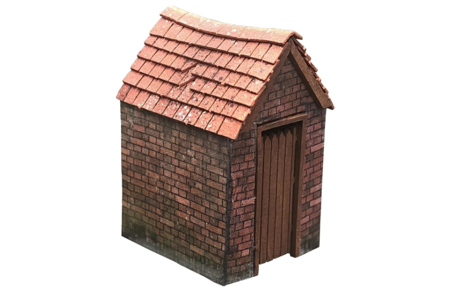 KX096 OO/HO Privy/Outhouse Model Kit (Pack of 2)