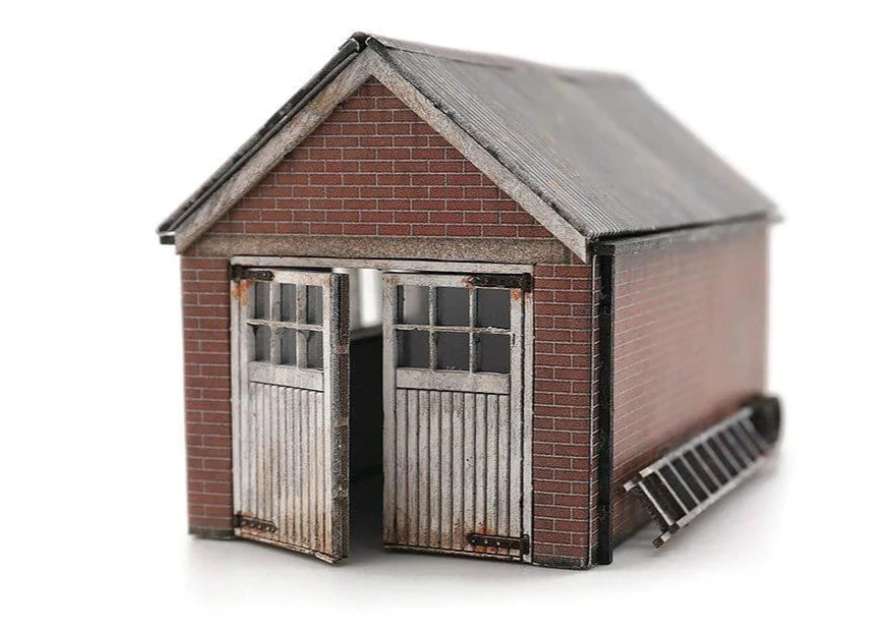 KX117 OO/HO 1960's Domestic Garage Model Kit