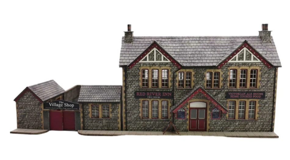 KX120 OO/HO Victorian Ale House/Country Pub Model Kit