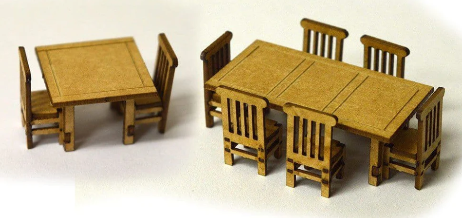 LX070 Tables & Chairs Model Kit