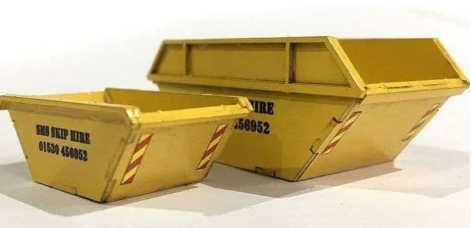 LX110 Rubbish Skips Model Kit