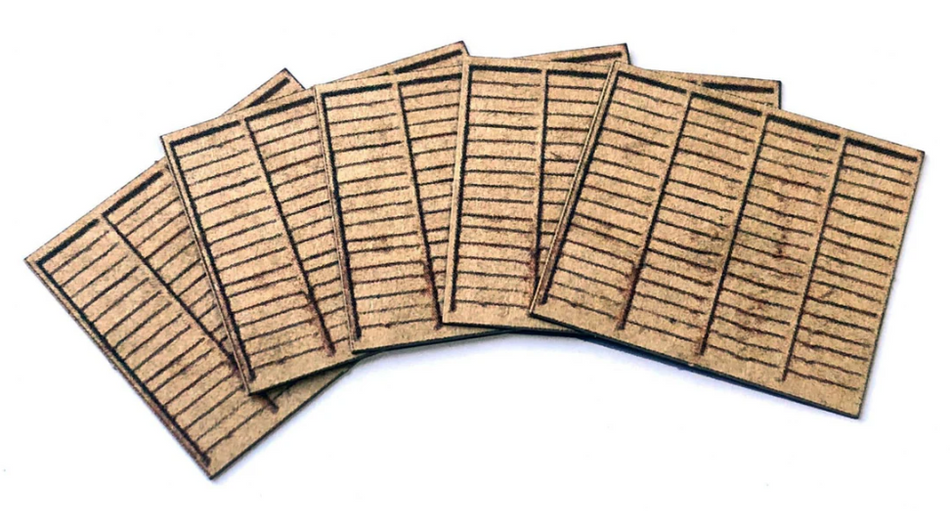 LX155 OO/HO 6ft Fence Panels Model Kit