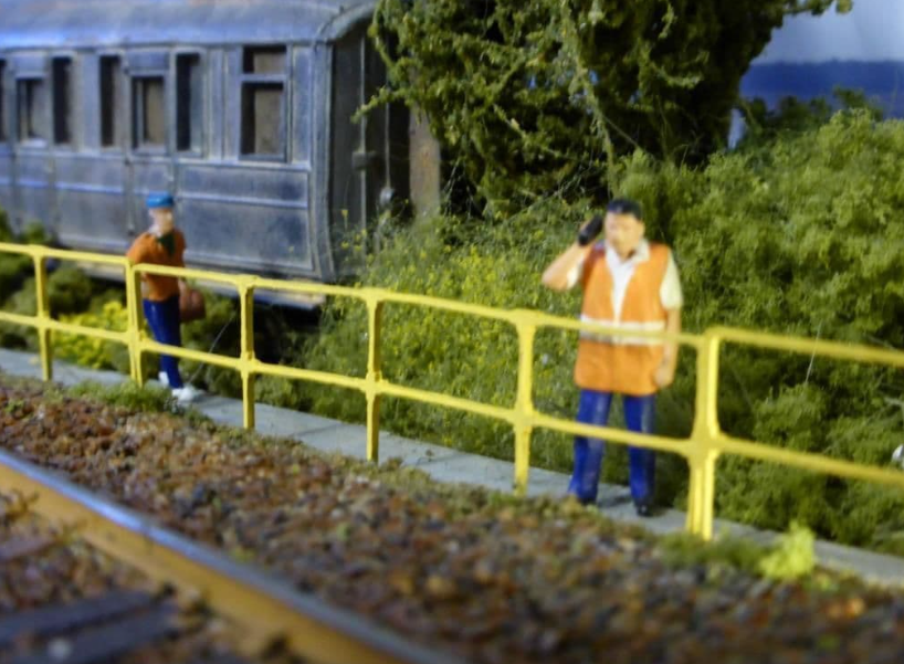LX176 OO/HO kit Tubeclamp Railings