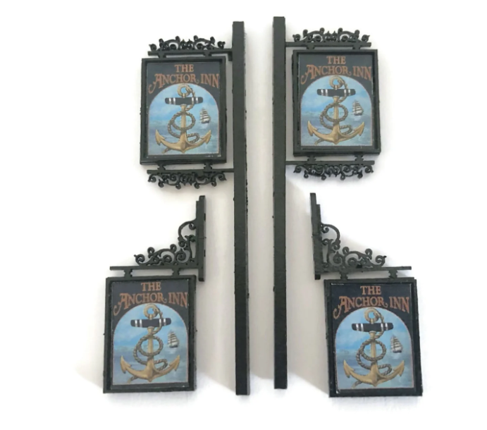 LX250 OO/HO Pub Signs Model Kit