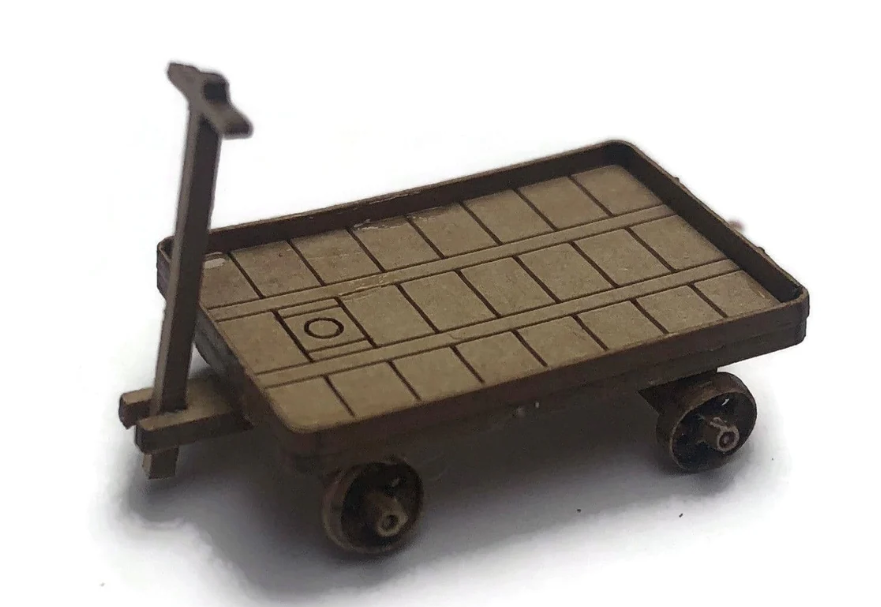 LX480 GWR Luggage Trolley Model Kit