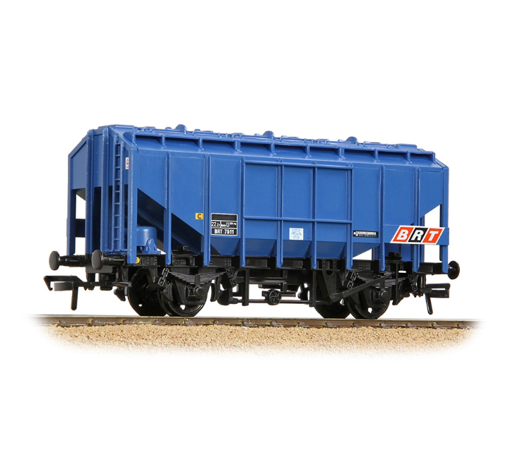 Bachmann 33-133A 35 Ton PAA Ex-Bulk Grain Wagon BRT Blue No. BRT 7511