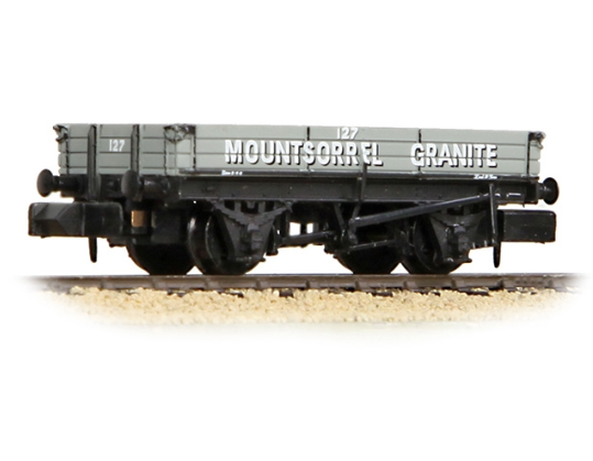 Graham Farish 377-509 3 Plank Wagon 'Mountsorrel Granite' Grey No.127