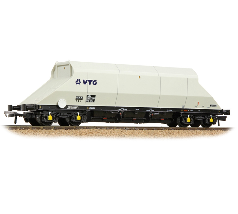 Bachmann 37-330 JGA Bogie Hopper VTG Grey No.VTG 19214