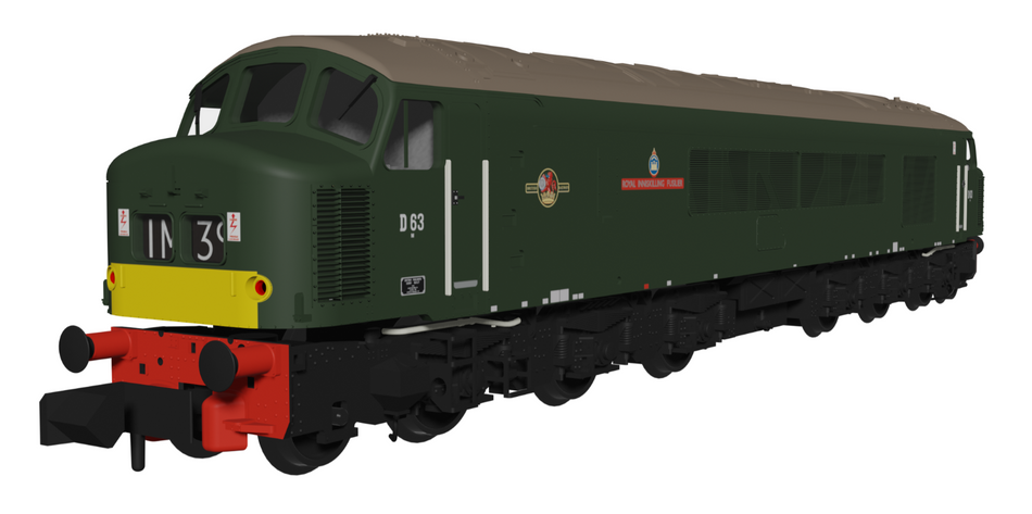 948603 Class 45 D63 “Royal Inniskilling Fusilier” BR Economy Green