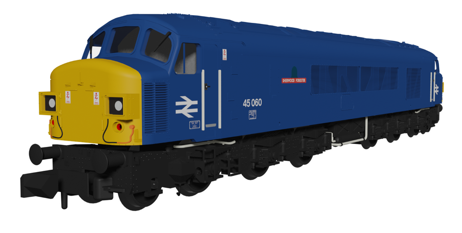 948608 Class 45 45060 “Sherwood Forester” BR Blue With Domino Headcodes