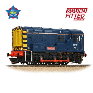 Bachmann 35-915SFX - Class 08 08617 'Steve Purser' BR Blue SOUND