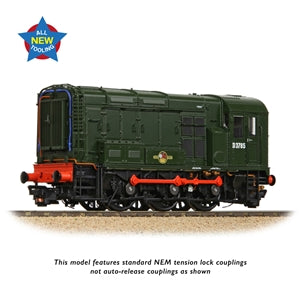 Bachmann 35-901 - Class 08 D3785 BR Green (Late Crest)