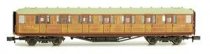 2P-011-107 Gresley Coach LNER Teak 1st Class