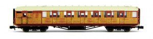 2P-011-210 Gresley Coach LNER Teak Brake Composite