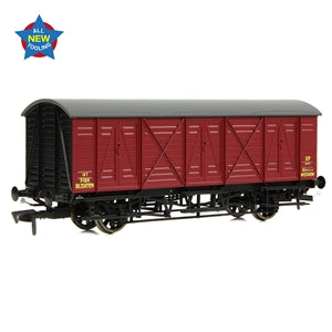 E87060 GWR 10T 'Bloater' Fish Van BR Crimson